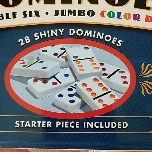 Collectors Dominoes Set in Tin Box - Picture 4 of 5